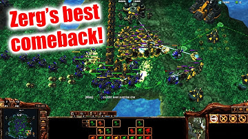 They were ahead...Until the roaches came/Zerg Hex /Amazing Zerg comeback!/Starcraft 2 arcade