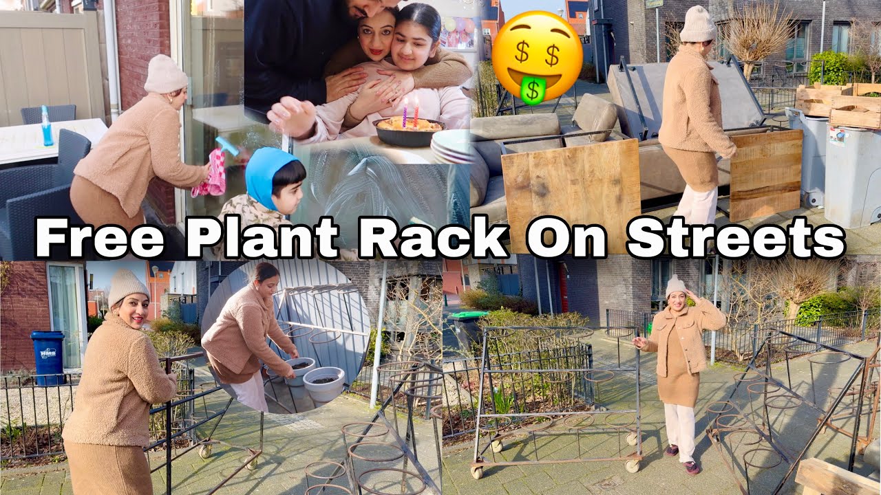 ‼️ Free Steel Plant Stacking Rack on Streets🔥😱✨ Wishing Avleen Happy Birthday... !