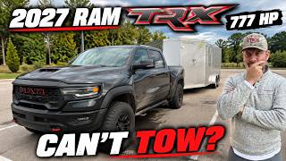 2027 Ram TRX Towing Test — Can 777 HP Actually Tow Better Than the RHO?