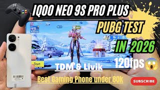 iQOO NEO9s Pro Plus PUBG/BGMI Test 2026 – 120FPS, Graphics & Battery Review