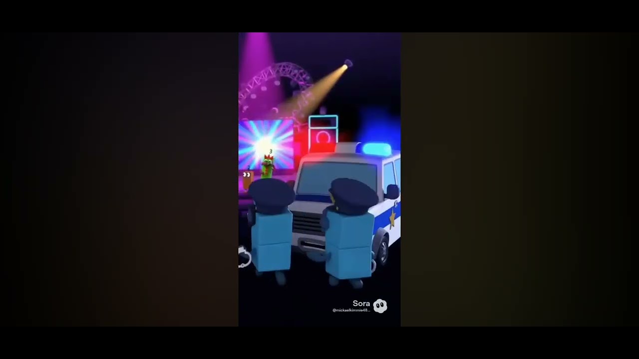 Numberblocks Police Saying That's Not Okay Compilation