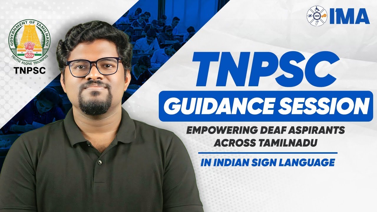 TNPSC Guidance for Deaf People in Tamil Nadu | Online Session in Indian ...