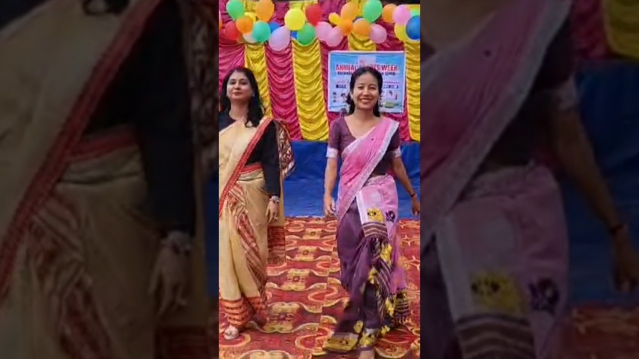 fashion show of teachers of BKMHS 