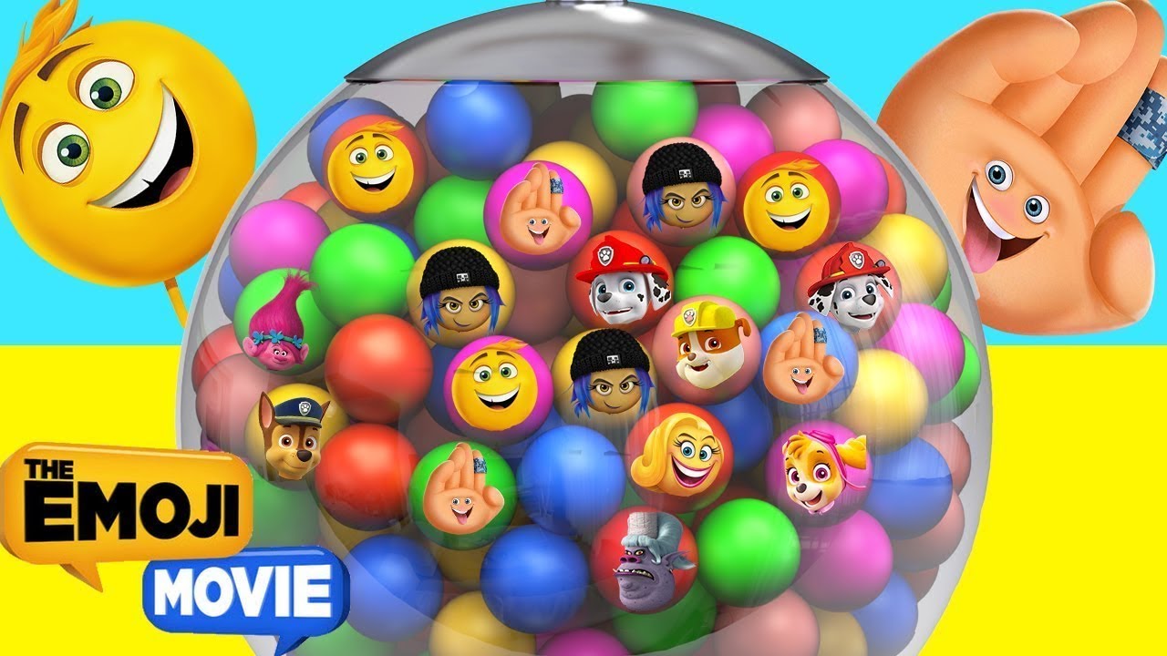 The Emoji Movie Hi-5 and Jailbreak Gumball Race Game, Mashem Hatchems, LOL Surprise, Paw Patrol