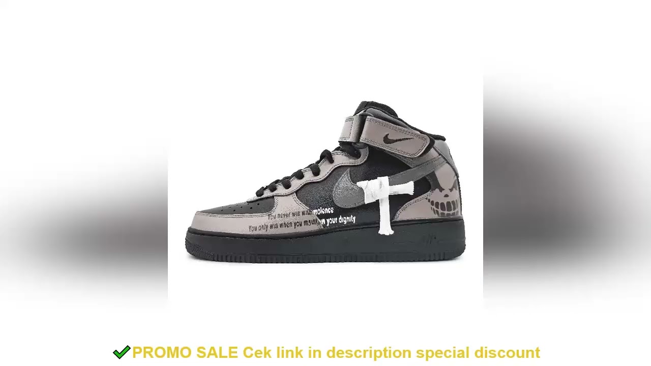 [Custom "Unyielding in battle, sand, powder and dust SBOX.]Nike Air Force 1 LE GS Slip-Resistant Cus