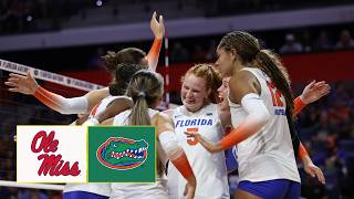 Florida VS Ole Miss  | FULL MATCH | October 25,2026 | Women's NCAA Volleyball 2026