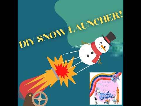 Stem Craft Project - Snow (Cotton Ball) Launcher