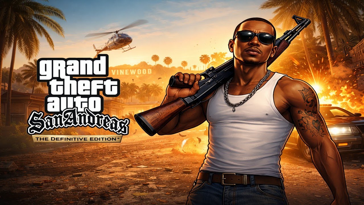 GTA 6 Gelene Kadar Tüm Seriyi Bitiriyorum! |GTA San Andreas Definitive Edition| Bölüm 3