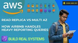 Building on AWS | Read Replica Vs Multi AZ | Handle reporting query without crashing prod