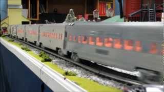 Lionel CC2 Empire State Express Hudson with K-Line 21 ESE Cars