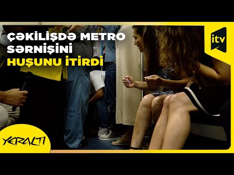 Çəkilişdə metro sərnişini huşunu itirdi