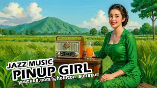 Music Jazz Swing Retro Pinup Girl Kebaya Vintage #retro #pinupstyle #jazz #music #vintage #kebaya screenshot 4