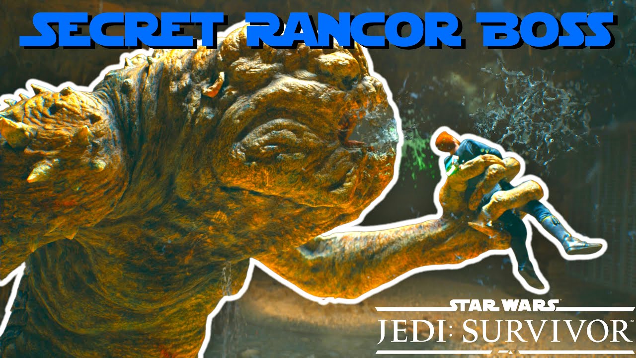 The Rancor on JEDI GRANDMASTER DIFFICULTY is IMPOSSIBLE | Star Wars ...