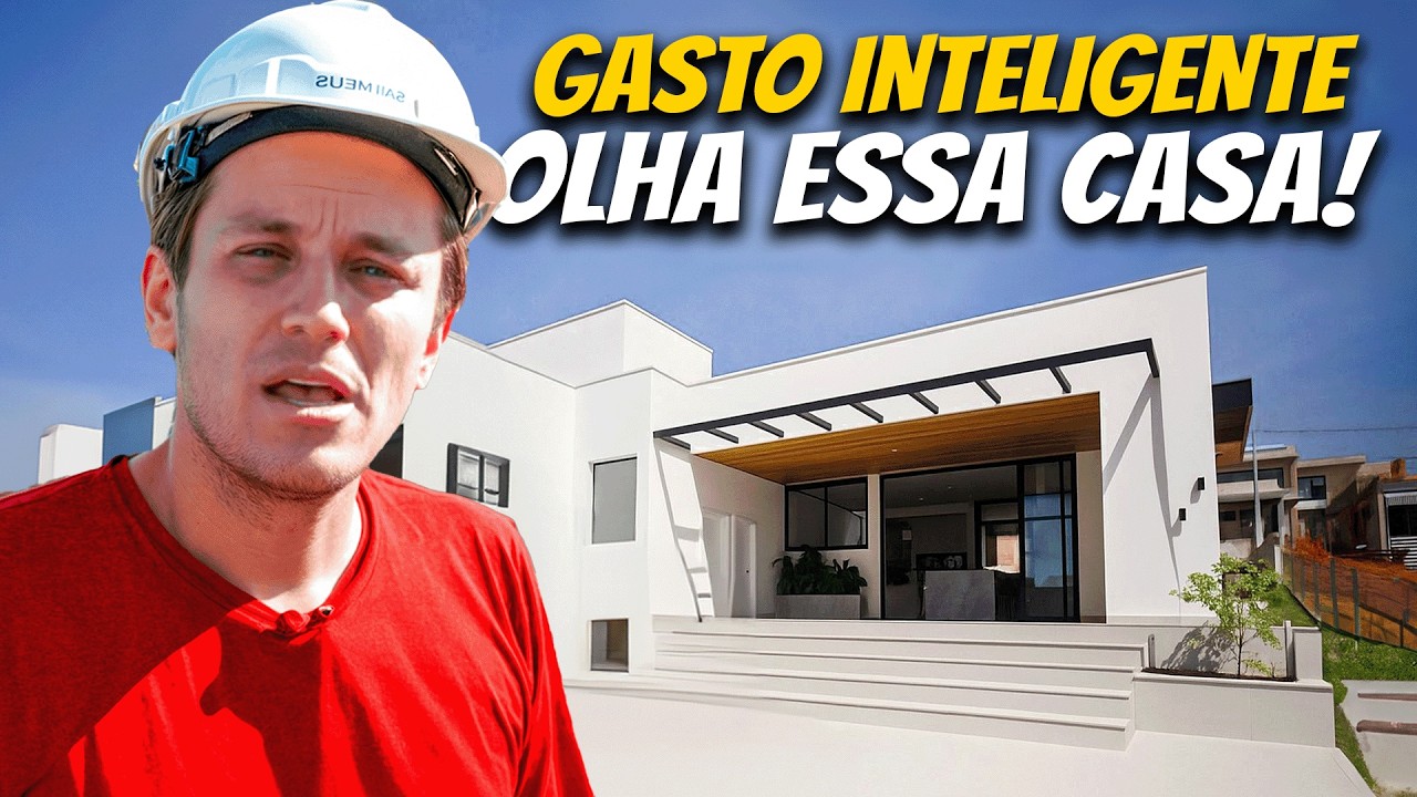 Casa de alto padrão com orçamento moderado
