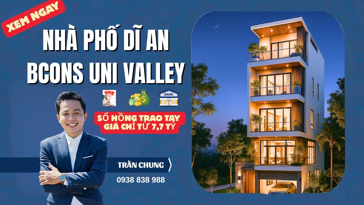 Nhà Phố Bcons City - Nhà Phố Dĩ An, Bình Dương - youtube