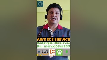 Deploy Springboot Microservice Docker Image & MongoDB Image In AWS ECS Containers