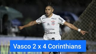 Vasco 2 x 4 Corinthians Narração Ulisses Costa / Rádio Bandeirantes - Campeonato Brasileiro 2023