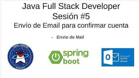 Java Full Stack Developer - Hello World #7 - Spring Boot Mail