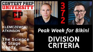 PEAK WEEK FOR BIKINI:  DIVISION CRITERIA - CONTEST PREP UNIVERSITY #372