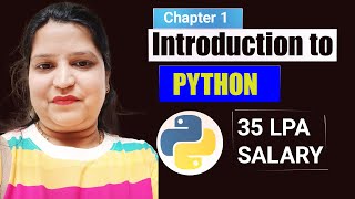 Introduction to Python Programming | Python For Beginners #chapter1 #python