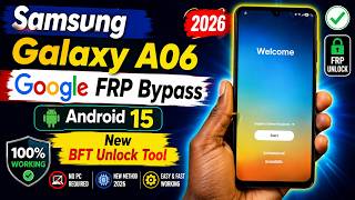 Free #samsung A06 (A065F) GOOGLE F.R.P Remove#Bypass (#Android 15) 2026