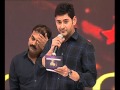 Super Star Mahesh Babu gives #MMASouth Best Music Composer award to M Jayachandran