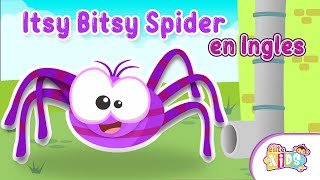 Itsy Bitsy Spider LETRA EN INGLÉS | Canciones Infantiles - Elite Kids