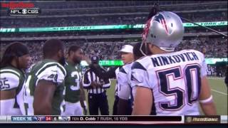 Here's the Jets - Pats overtime coin toss, Clete Blakeman asked if the Pats wanted to kick Wealth