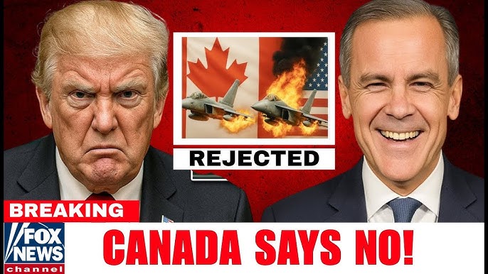 Trump RAGES as Canada DUMPS U.S. Fighter Jet Contract — Pentagon LEFT in  SHOCK! - YouTube
