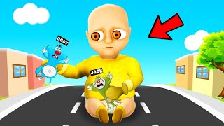 The Baby Become Crazy And Cursed Everything With Oggy And Jack In Baby In Yellow Rock Indian