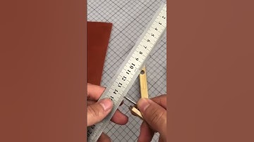 Dao cắt dây da tiện dụng, cắt nhanh, chính xác #handmade #leathercraft #diy #craft #leather #dathat