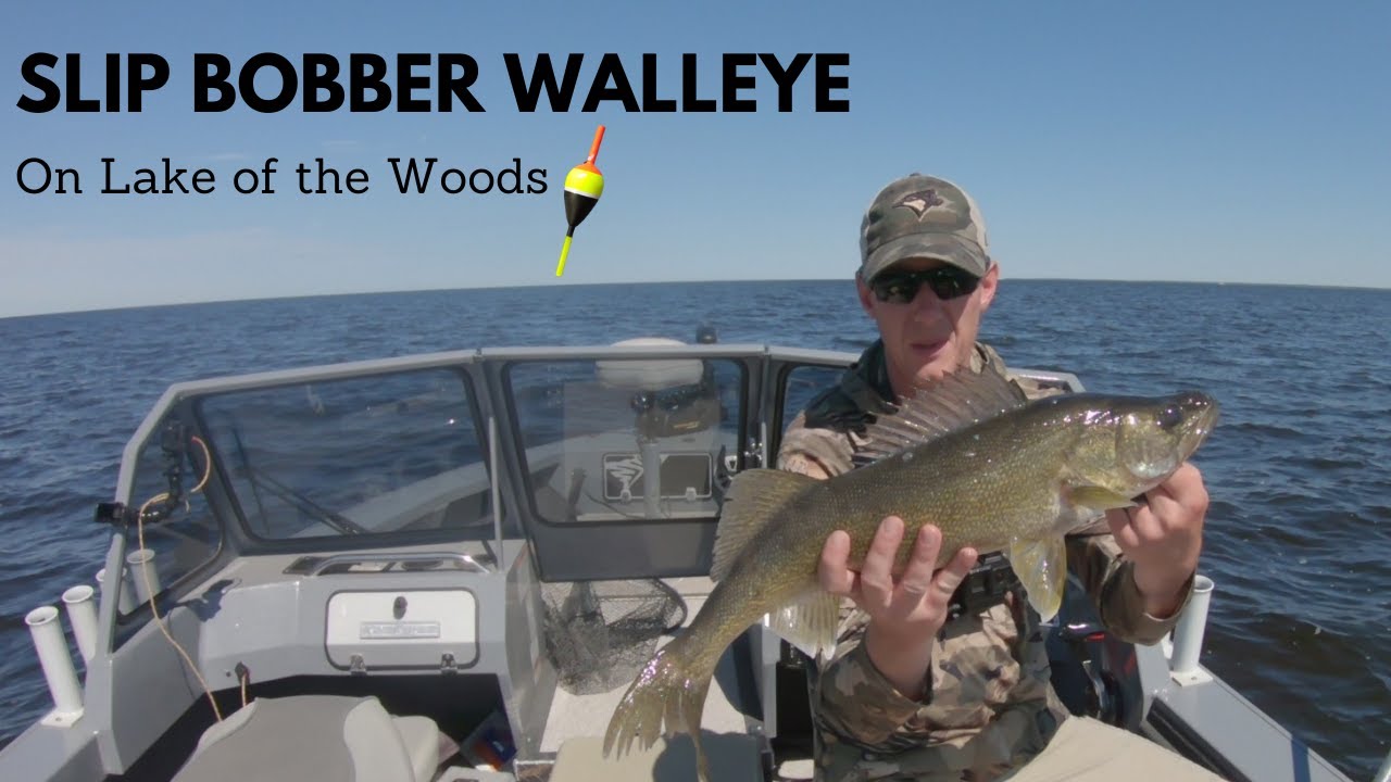 Structure Fishing Walleyes with Slip Bobbers (Lake of the Woods) 