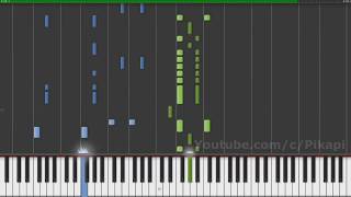 Fate Grand Order OP - 清廉なる Heretics Piano Synthesia chords