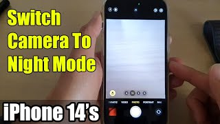 iPhone 14's/14 Pro Max: How to Switch Camera To Night Mode & Capture A Photo In The Dark screenshot 5