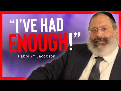 MUST WATCH: Rabbi YY Jacobson BREAKS HIS SILENCE