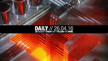 The Daily Render // 26.04.2016 // Timelapse / Speedart // MAXON Cinema 4D // OTOY Octane