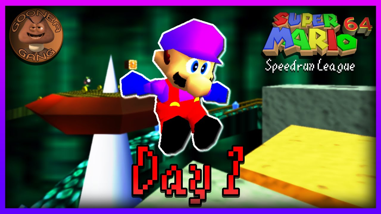 Super Mario 64 Speedrun League PB Attempts DAY 1 