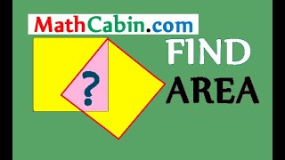 🔑 Shaded Area in Overlapping Squares HARD problem ! ! ! ! !