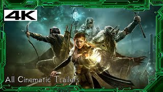 Elder Scrolls Online All Cinematic Trailers in 4k