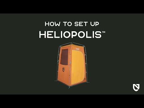 NEMO | How to Set Up the Heliopolis™ Privacy Shelter & Shower Tent
