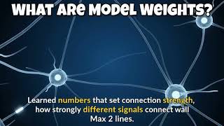 What Are Model Weights How AI Learns Patterns, Makes Predictions and Generates AI Output!