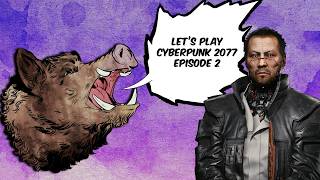 Let's Play Cyberpunk ep2 KONPEKI PLAZA