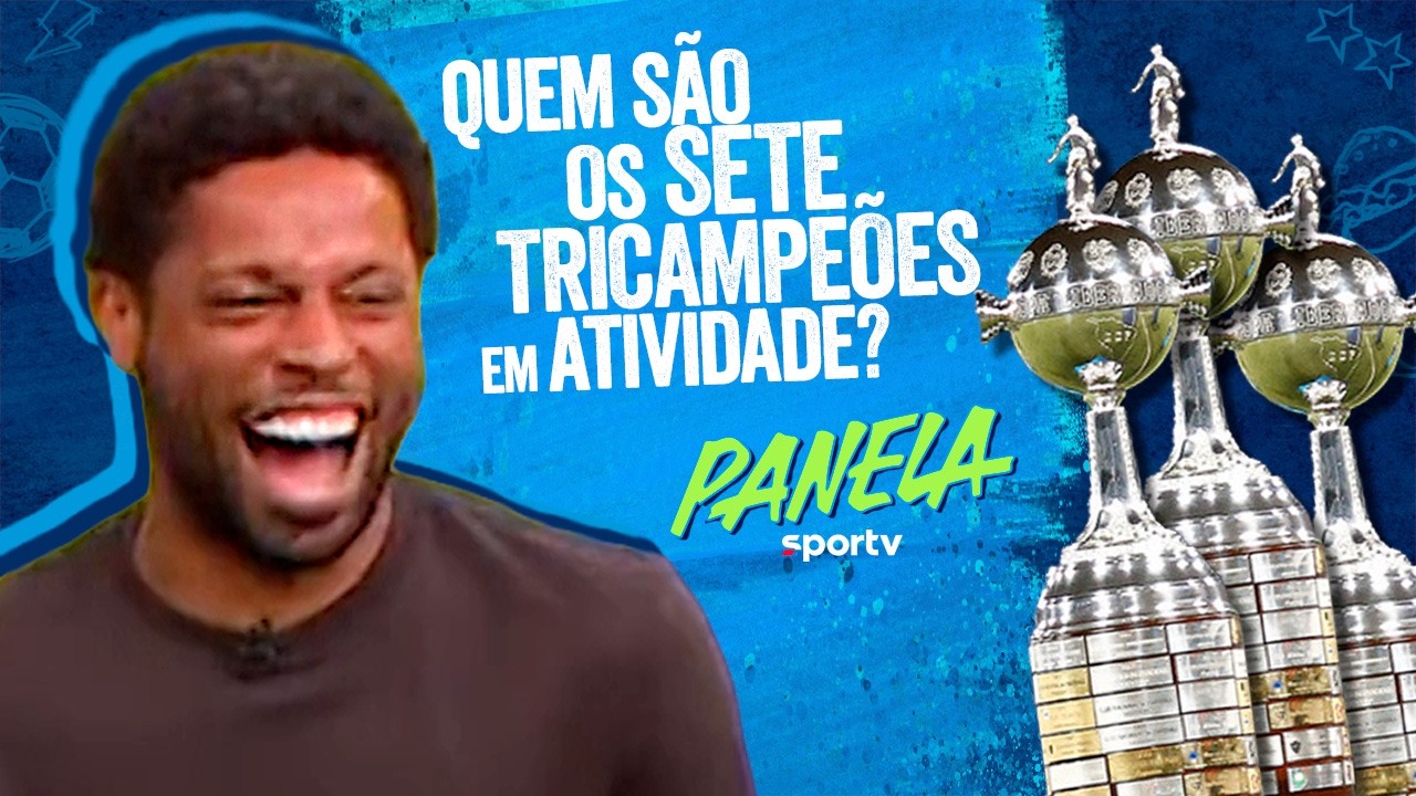 TRICAMPEÕES DA LIBERTADORES EM ATIVIDADE! VOCÊ CONSEGUE ADIVINHAR QUEM SÃO? | Panela sportv