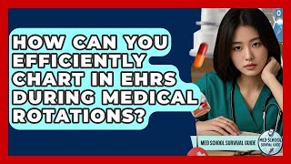 How Can You Efficiently Chart In EHRs During Medical Rotations? - Med School Survival Guide
