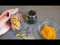 DIY Turmeric Capsules Supplements