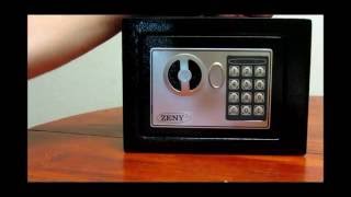 Brankas Mini Electric Password Safe Deposit Box 4.6L - 17E