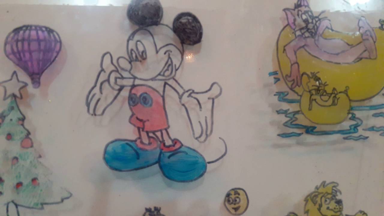 أعمال يدويه رسم بمنكير لاظافر Youtube