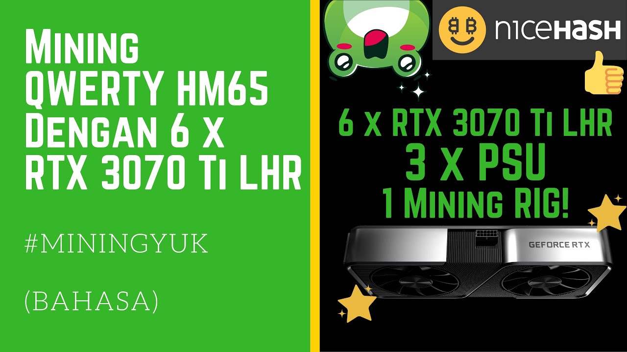 Tips Trick Mining Dengan Rtx 3060 Rtx 3060 Ti Nicehash Quick Miner Youtube
