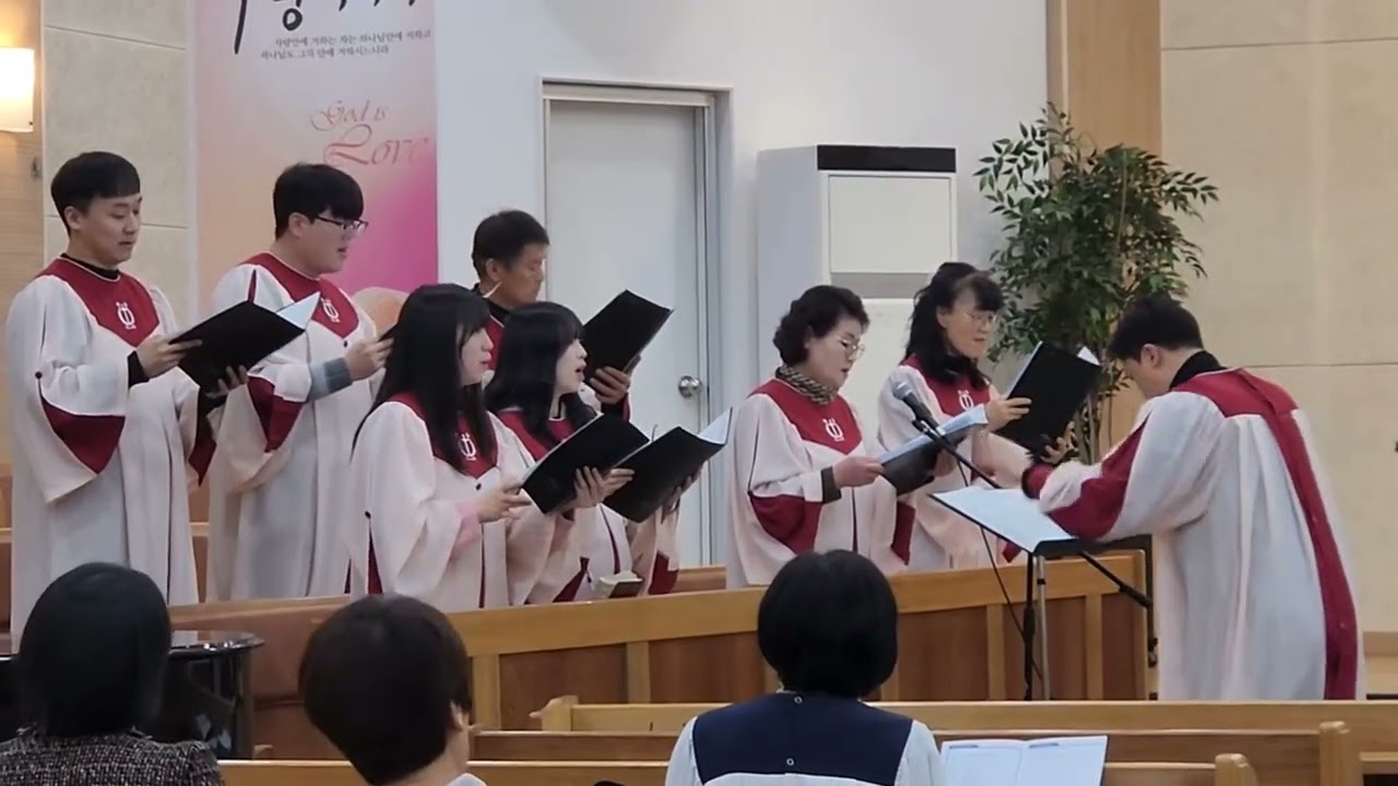 [특송]  할렐루야 찬양대 -  특송   물위를 걷는자