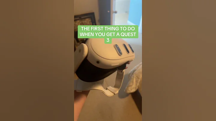 The first thing to do when you get a quest 3… #vr #quest3 #metaquest #vrmemes